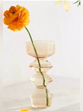 ANTHROPOLOGIE TERRAIN Sunrise Glass Bud Vase NWT